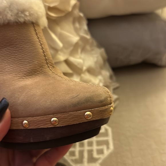 💕Diane Von Furstenberg Suede Clogs❤️ - Picture 7 of 9